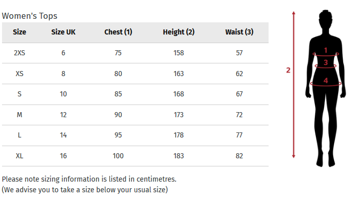 Ripcurl Womens Tops 2020 0 Grentabelle